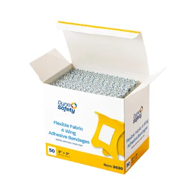 Picture of Adhesive Fabric Bandages Four Wing - Sterile