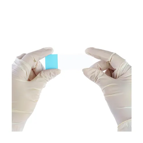 Picture of Microscope Slides Frosted White corner grounded - 4174