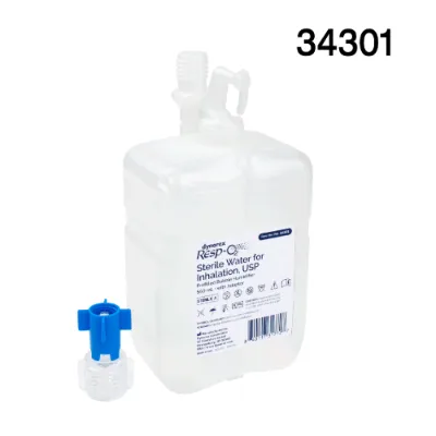 Picture of Sterile Water for Inhalation, USP, Prefilled Bubble Humidifi